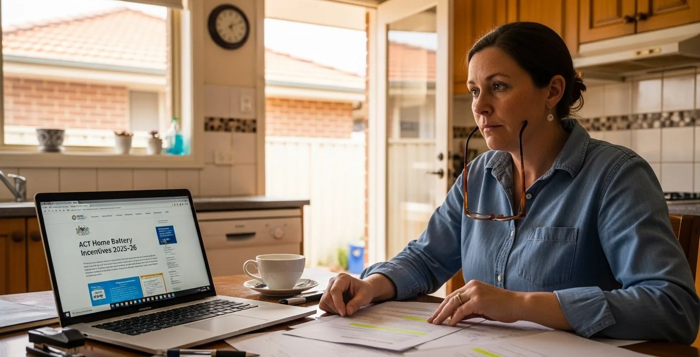 ACT Home Battery Incentives 2025–26