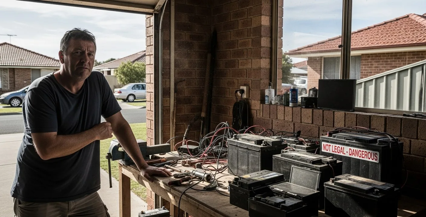 DIY Home Batteries: Why It's Not Legal (and Not Worth It)