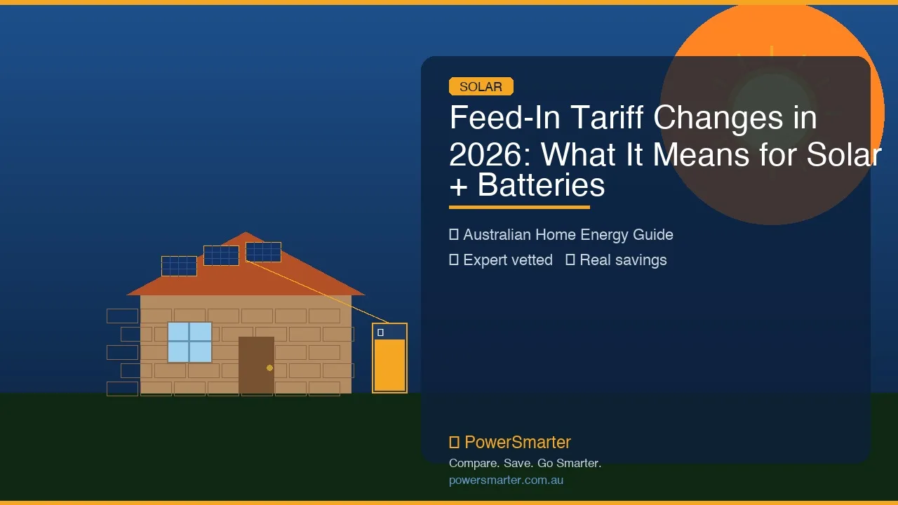 Feed-In Tariff Changes in 2026: What It Means for Solar + Batteries