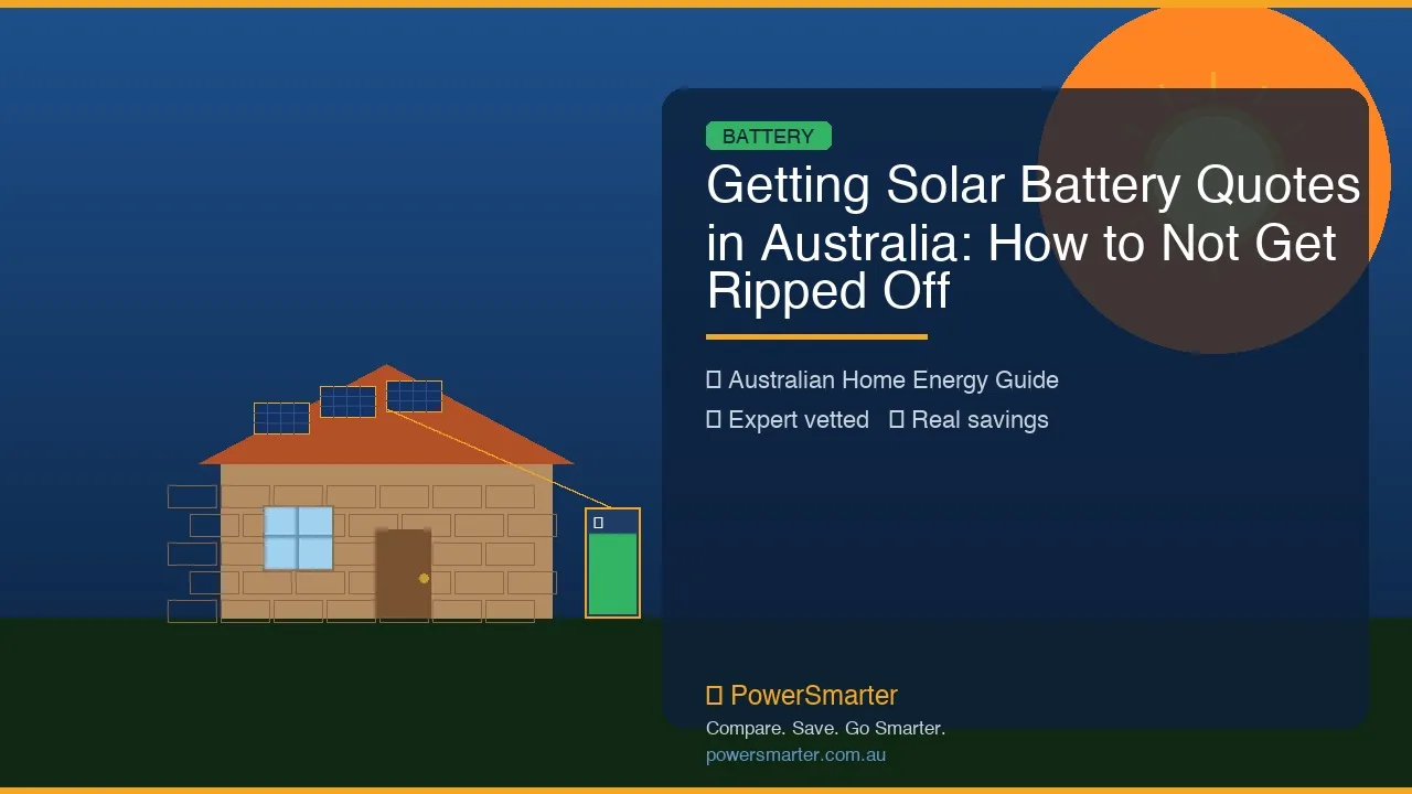 Getting Solar Battery Quotes in Australia: How to Not Get Ripped Off