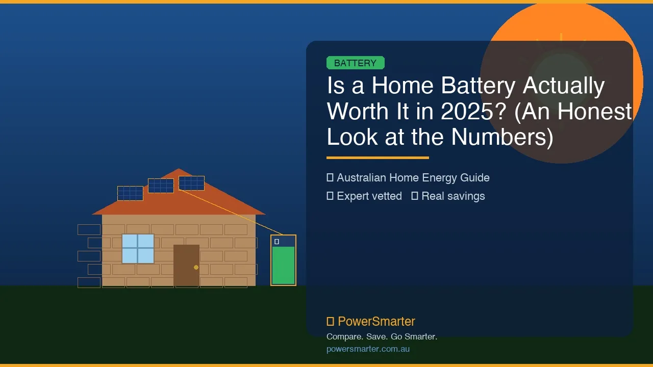 Is a Home Battery Actually Worth It in 2025? (An Honest Look at the Numbers)