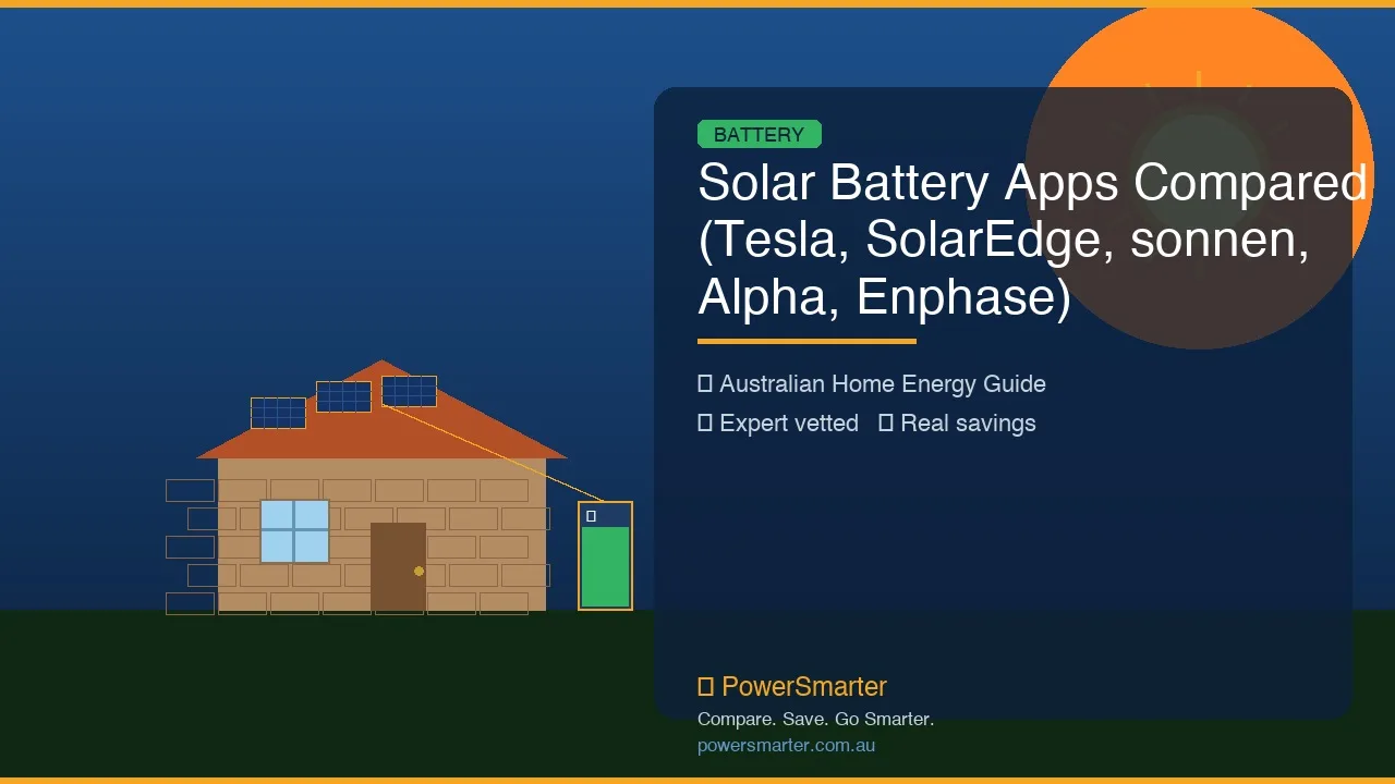 Solar Battery Apps Compared (Tesla, SolarEdge, sonnen, Alpha, Enphase)