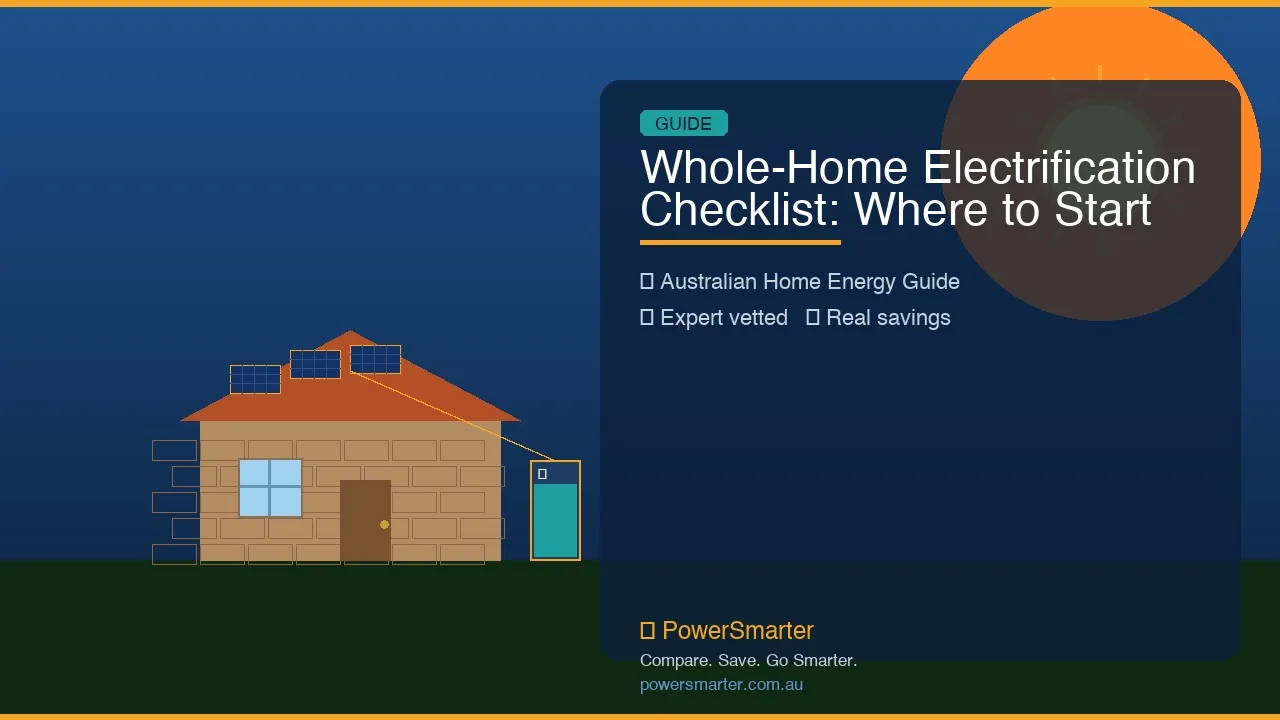 Whole-Home Electrification Checklist: Where to Start