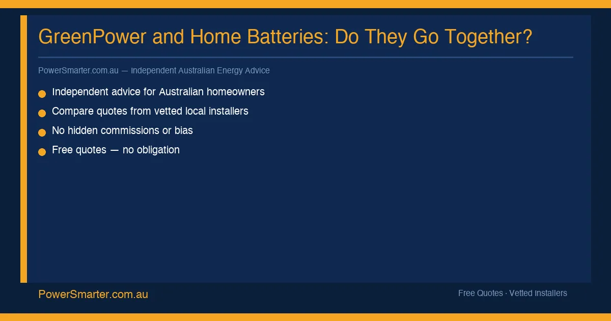 Infographic: GreenPower and Home Batteries: Do They Go Together?